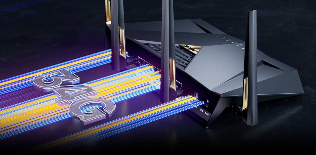 Router ASUS RT-BE88U - WAN i LAN