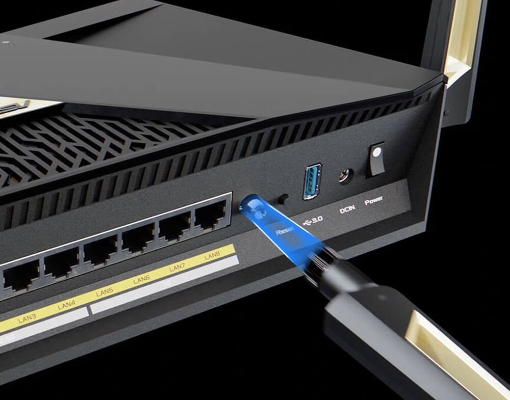Router ASUS RT-BE88U - Odłączane anteny