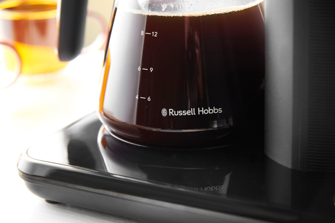 Ekspres RUSSELL HOBBS 26840-56 Attentiv Czarny Funkcja utrzymywania ciepła kawa czas