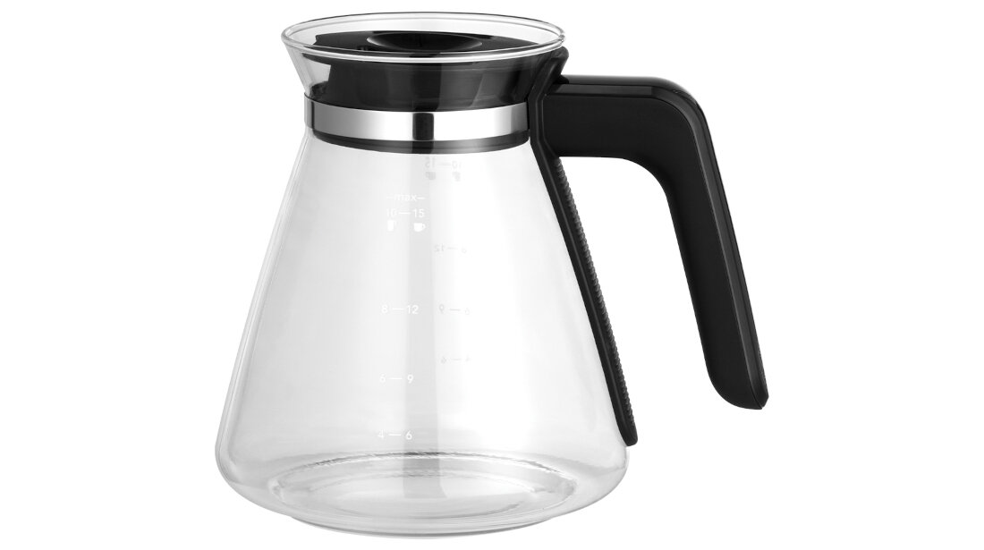 Ekspres RUSSELL HOBBS 26840-56 Attentiv Czarny Szklany dzbanek pojemność