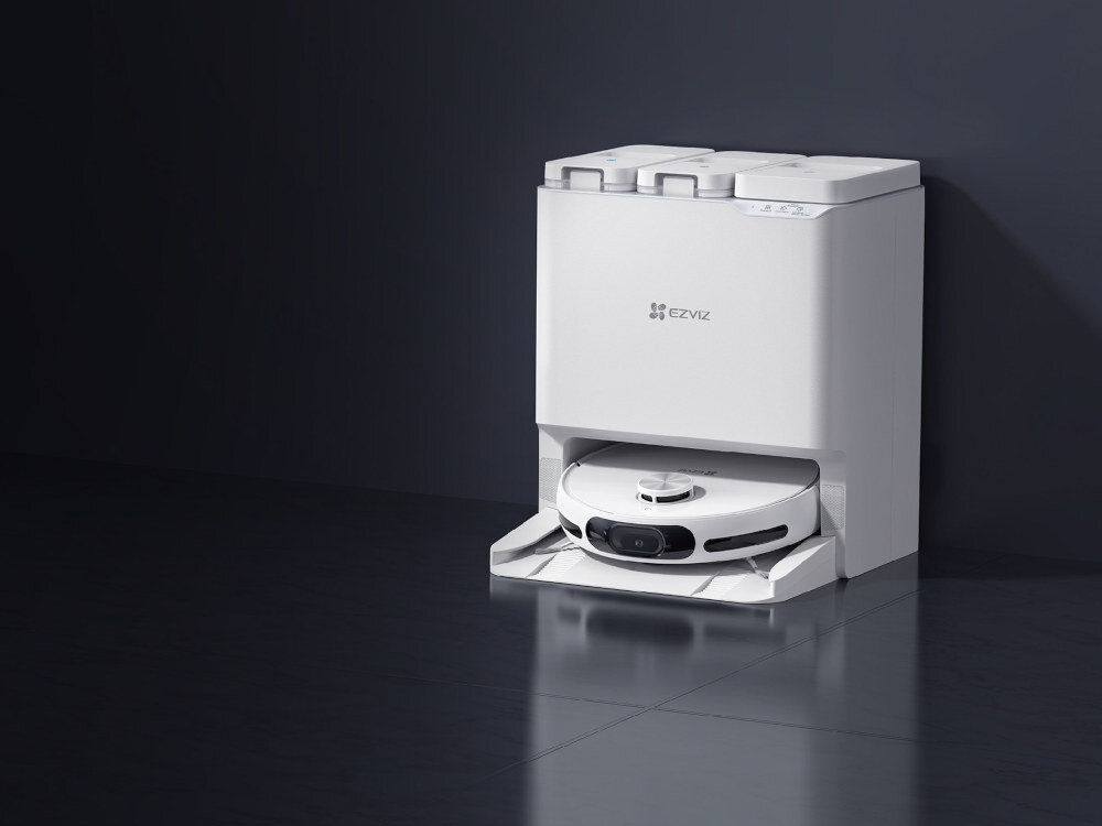 Robot sprzątający EZVIZ RS20 Pro materiał recykling ekologia tworzywo
