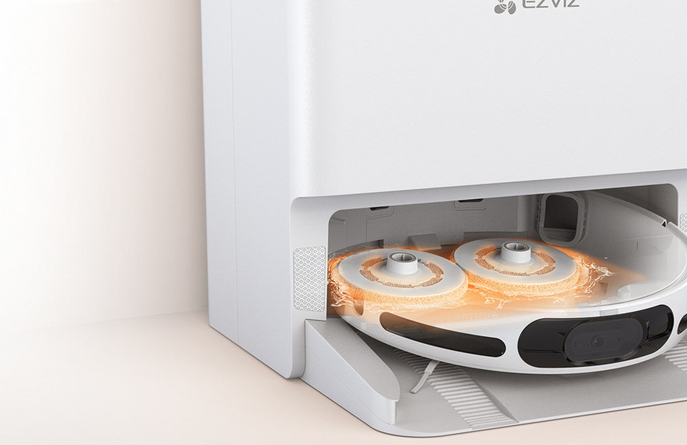 Robot sprzątający EZVIZ RS20 Pro Automatyczne czyszczenie suszenie mopów bakterie higiena