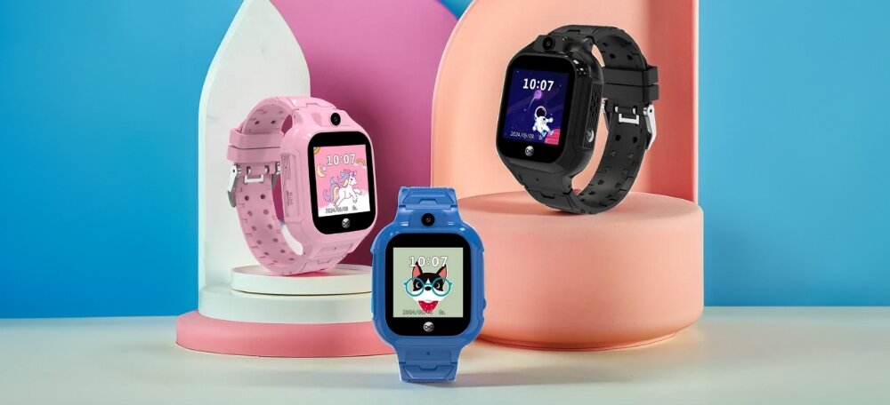 Smartwatch FOREVER Kids See Me 3 KW-320 kolory tarcze