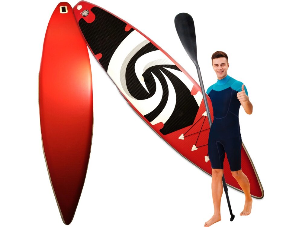 Deska SUP EXTRALINK SUP-1064 380 x 79 x 15 cm innowacyjne rozwiazania wysoka jakosc wymiarach wypornosc 310 l wymiary 380 x 79 x 15 cm