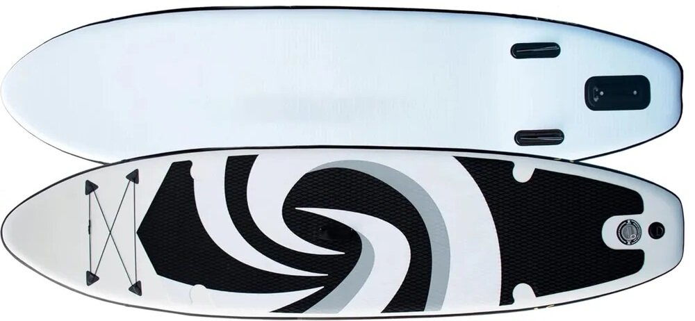 Deska SUP EXTRALINK SUP-1010 350 x 81 x 15 cm trzy stateczniki wytrzymaja silne naprezenia waga uzytkownika do 160 kg dla poczatkujacych i zaawansowanych uzytkownikow