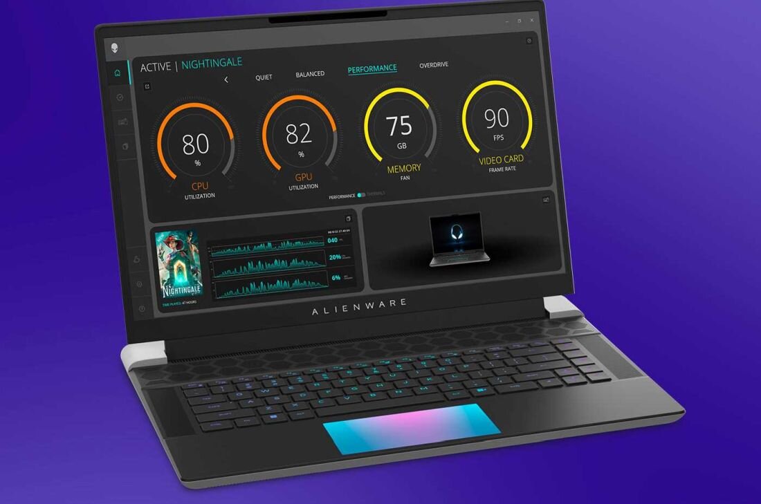 Laptop DELL Alienware x16 R2 X6R2 - Alienware Command Center
