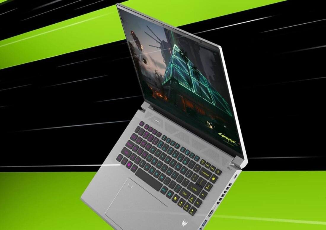 Laptop ACER Predator Triton Neo 16 - NVIDIA RTX DLSS 3,5 300 grach i 100 aplikacjach