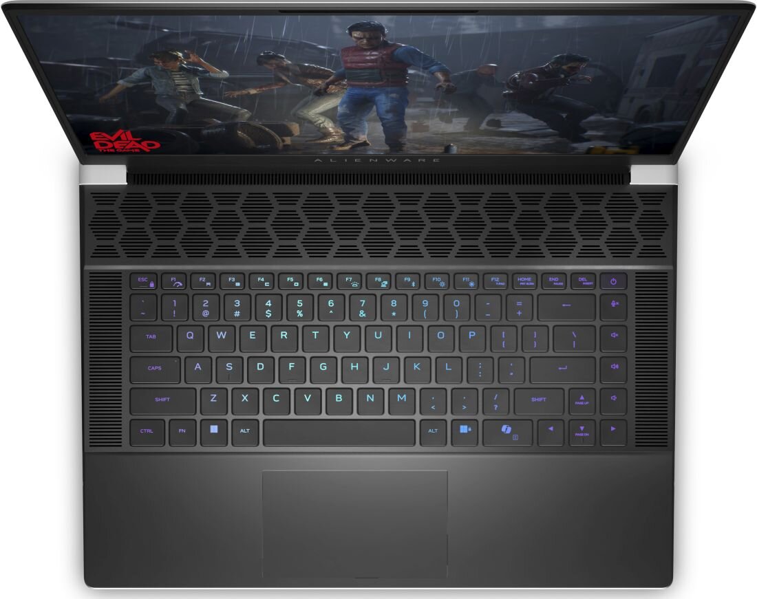 Laptop DELL Alienware x16 R2 X6R2 - Podświetlana klawiatura RGB 