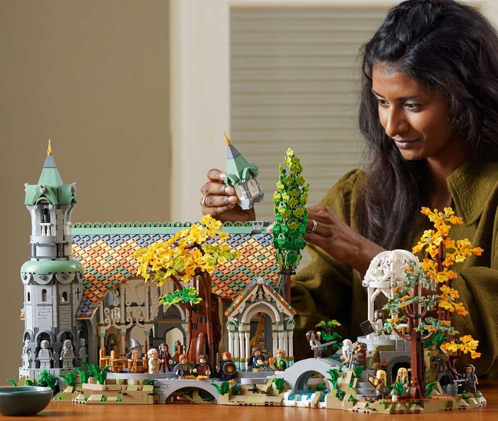 LEGO 10316 ICONS Władca pierścieni: Rivendell Imladris
