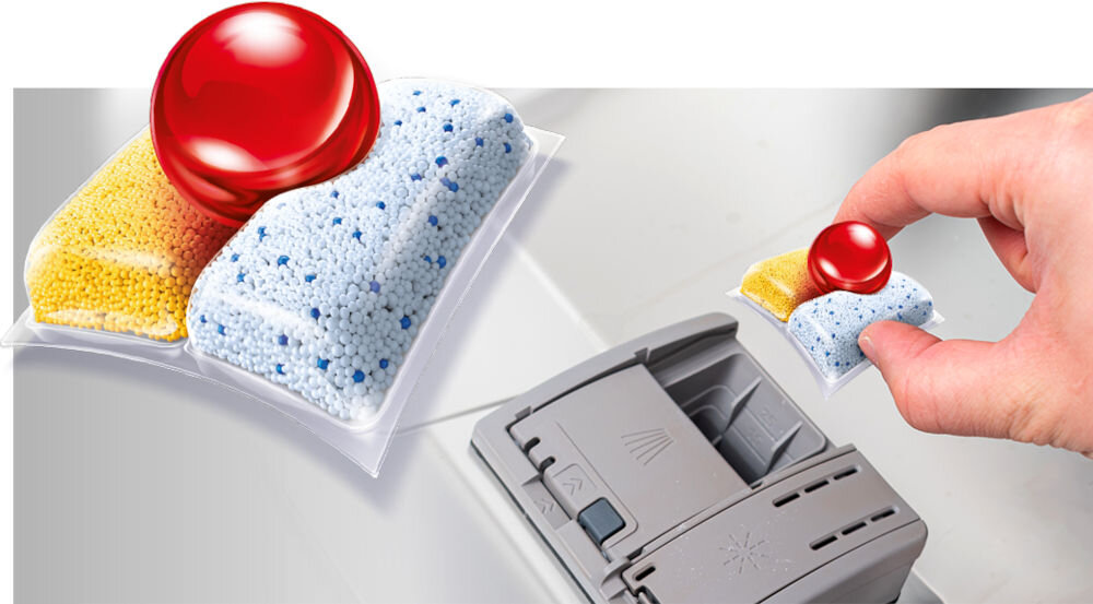 Kapsułki do zmywarek FINISH Powerball Quantum All in 1 łatwość użycia niskie temperatury