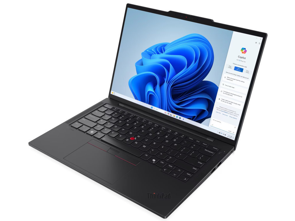 Laptop LENOVO ThinkPad T14s Gen 5 sztuczną inteligencję szybkie działanie i długi czas pracy na baterii Solidna konstrukcja mobilnych użytkownikach