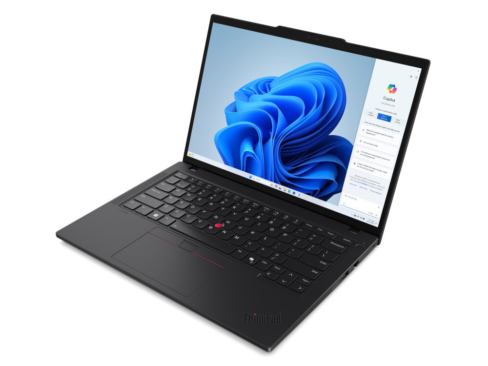 Laptop LENOVO ThinkPad T14 Gen 5 sztuczną inteligencję szybkie działanie i długi czas pracy na baterii Solidna konstrukcja mobilnych użytkownikach