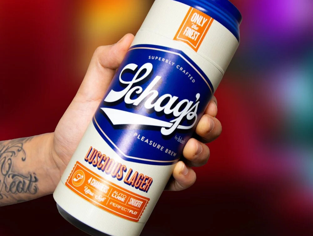 BLUSH Schag’s Sultry Stout Frosted masturbator do penisa dopasowanie rozmiar elastyczność ergonomiczny kształt łatwa obsługa wygoda chwyt