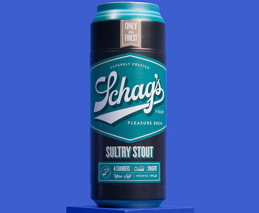 BLUSH Schag’s Arousing Ale Frosted masturbator do penisa materiał TPE komfort wygoda użytkowania