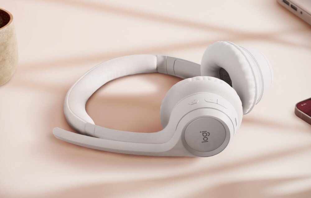 Słuchawki LOGITECH Zone 300 Biały łączność zasięg