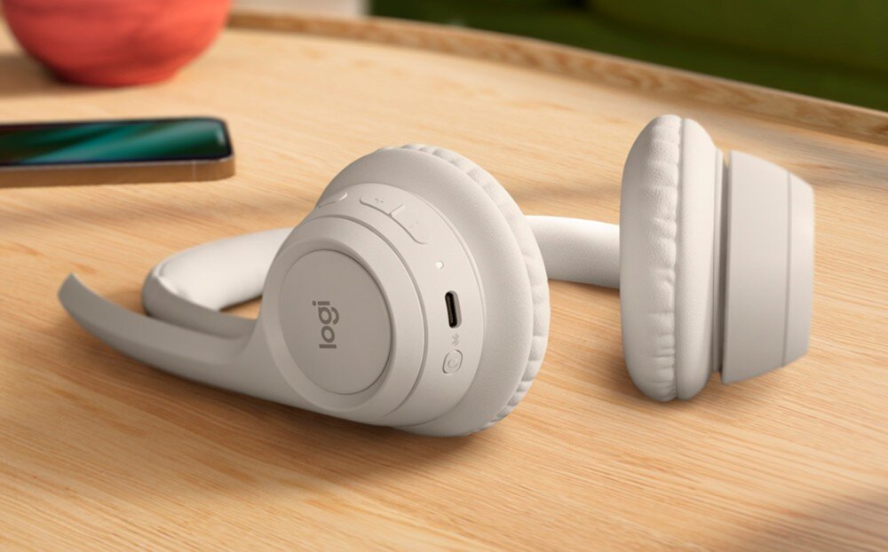 Słuchawki LOGITECH Zone 300 Biały waga wygoda