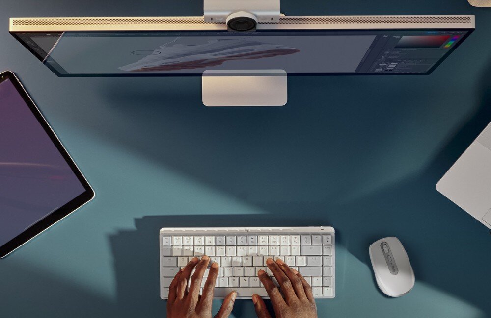 Mysz LOGITECH Anywhere 3s for MAC Szary czułość szkło aplikacja dostosowanie