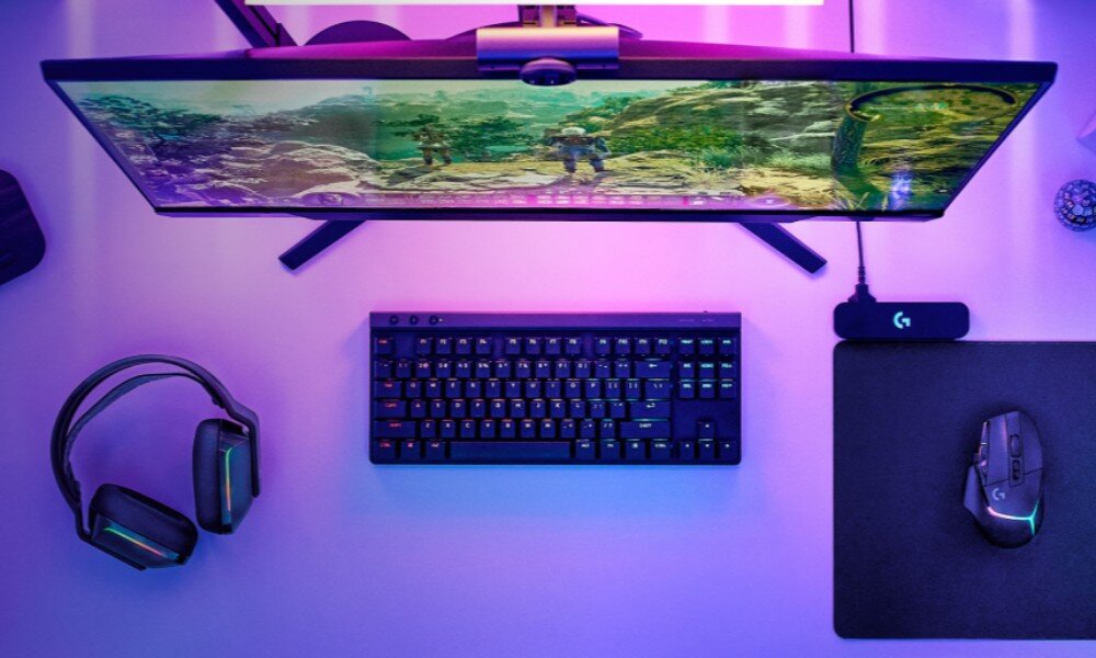 Klawiatura LOGITECH G515 Lightspeed TKL Czarny wygląd opis