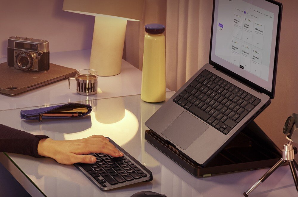 Klawiatura LOGITECH MX Keys Mini for Mac Szary automatyzacja skróty