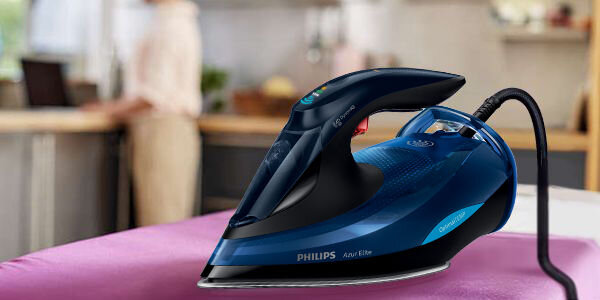 Philips Bez ryzyka przypalenia. Nawet, gdy zostawisz żelazko bezpośrednio na ubraniu Philips Bez ryzyka przypalenia. Nawet, gdy zostawisz żelazko bezpośrednio na ubraniu