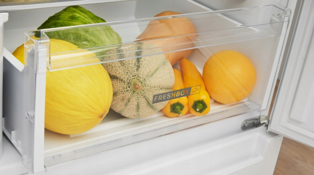 LODÓWKA WHIRLPOOL W5 722E W szuflada świeżości Fresh Box przezroczysta przechowywanie owoce warzywa świeże