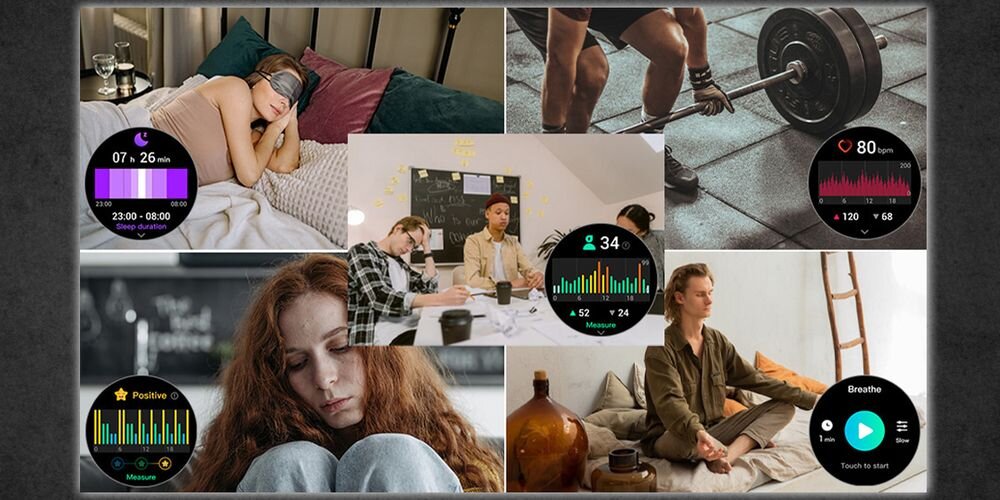 Smartwatch IMILAB Imiki TG2 zdrowie 