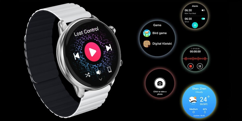 Smartwatch IMILAB Imiki TG2  możliwości