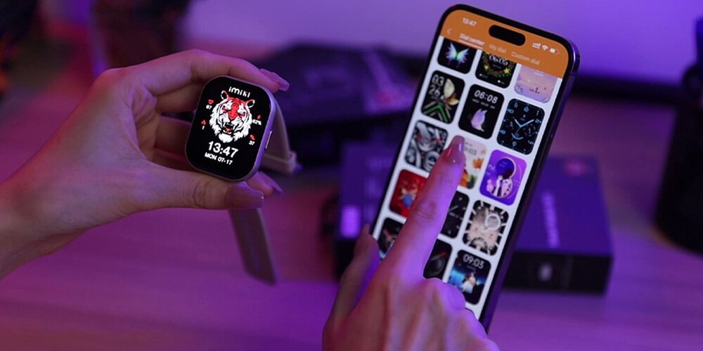 Smartwatch IMILAB SE1 Imiki wyświetlacz