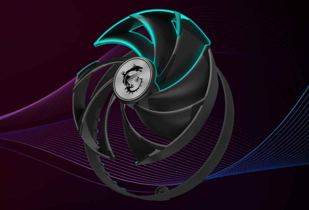 Karta graficzna MSI GeForce RTX 4080 Super Gaming X Trio 16GB DLSS 3 wentylatory płytka bazowa ciepłowody konstrukcja