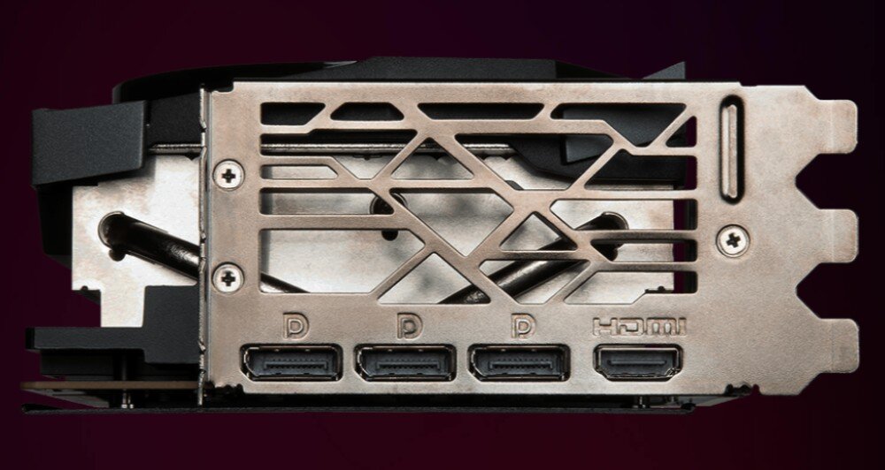 Karta graficzna MSI GeForce RTX 4080 Super Gaming X Trio 16GB DLSS 3 interfejs biblioteki obsługa porty monitory