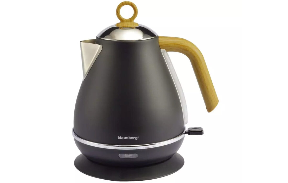 Czajnik KLAUSBERG KB-7706 1,7 l Czarny Funkcja chowania kabl przechowywaniea