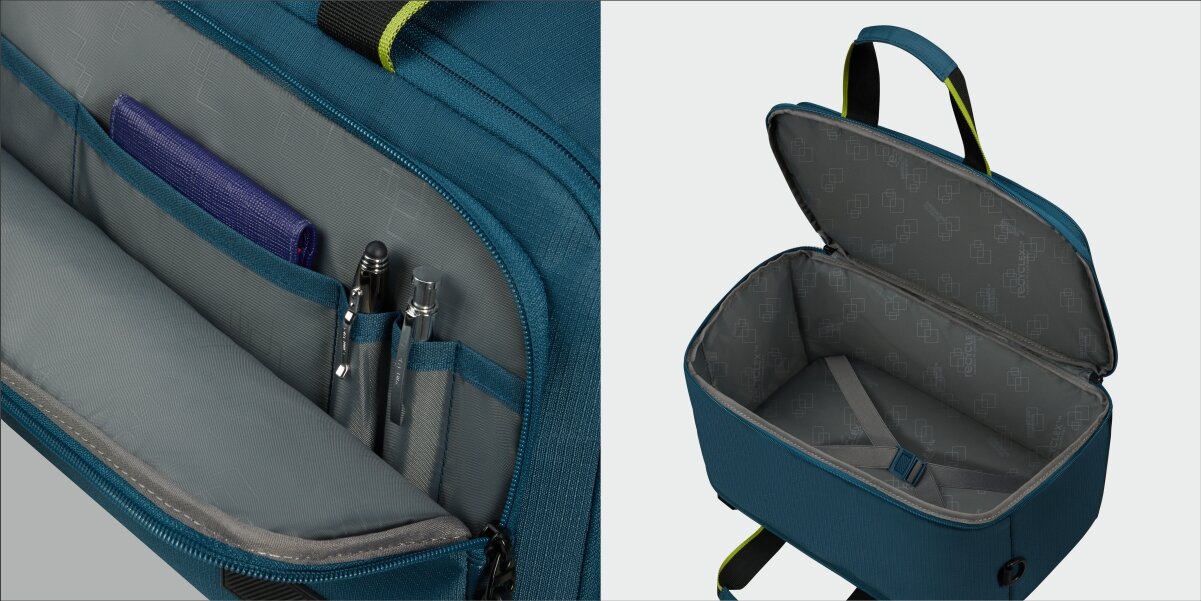 AMERICAN TOURISTER Take2Cabin małej walizki 25 l pasami zabezpieczającymi przednia kieszeń z organizerem