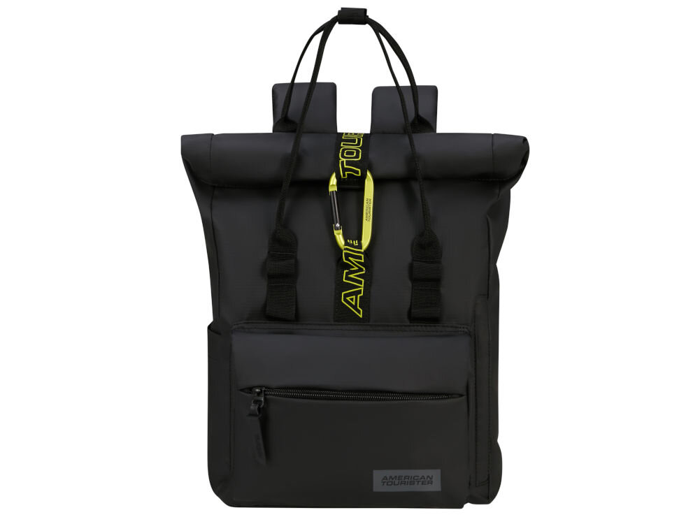 Plecak AMERICAN TOURISTER Urban Groove UG16 City Roll Top Czarny łączy styl i funkcjonalność wykonany z trwałego materiału z recyklingu