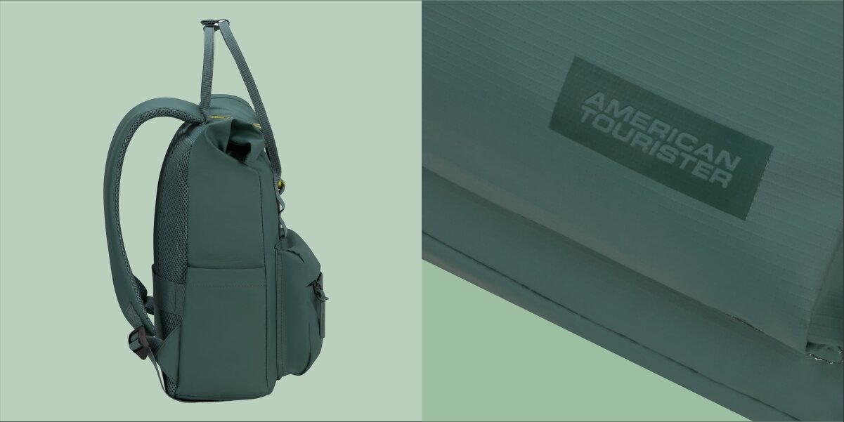 AMERICAN TOURISTER Urban Groove UG16 styl i funkcjonalność materiału z recyklingu przyjazny dla środowiska