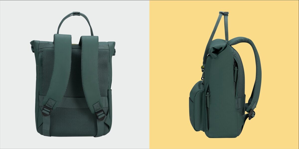 AMERICAN TOURISTER Urban Groove UG16 casualowego lekka konstrukcja codzienne wyjścia i dłuższe podróże Tylna kieszeń na suwak