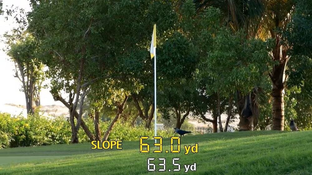 Canon PowerShot GOLF pomiary Slope dobór kijów golfowych