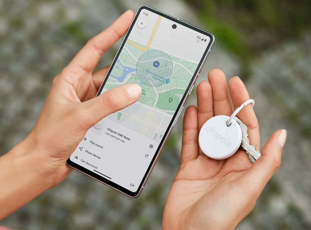 Lokalizator CHIPOLO One Point Biały (4 szt.) parowanie lokalizator powiadomienie 