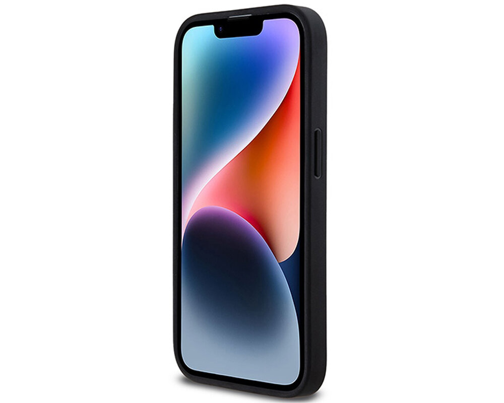 Etui DKNY Leather Checkered Mono Pattern & Printed Stripes do Apple iPhone trwale zapewnia ochrone mocne