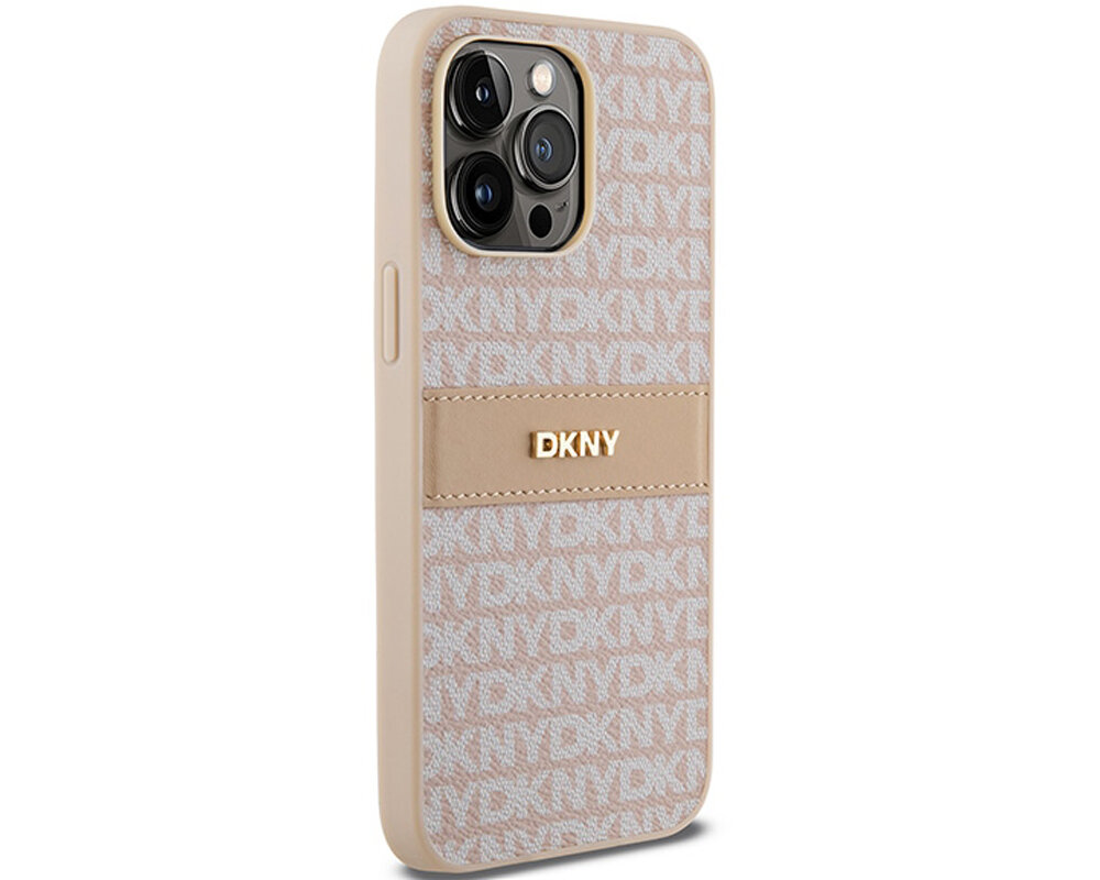Etui DKNY Leather Mono Stripe & Metal Logo precyzyjne wymiary pelen dostep do portow amortyzuje upadki