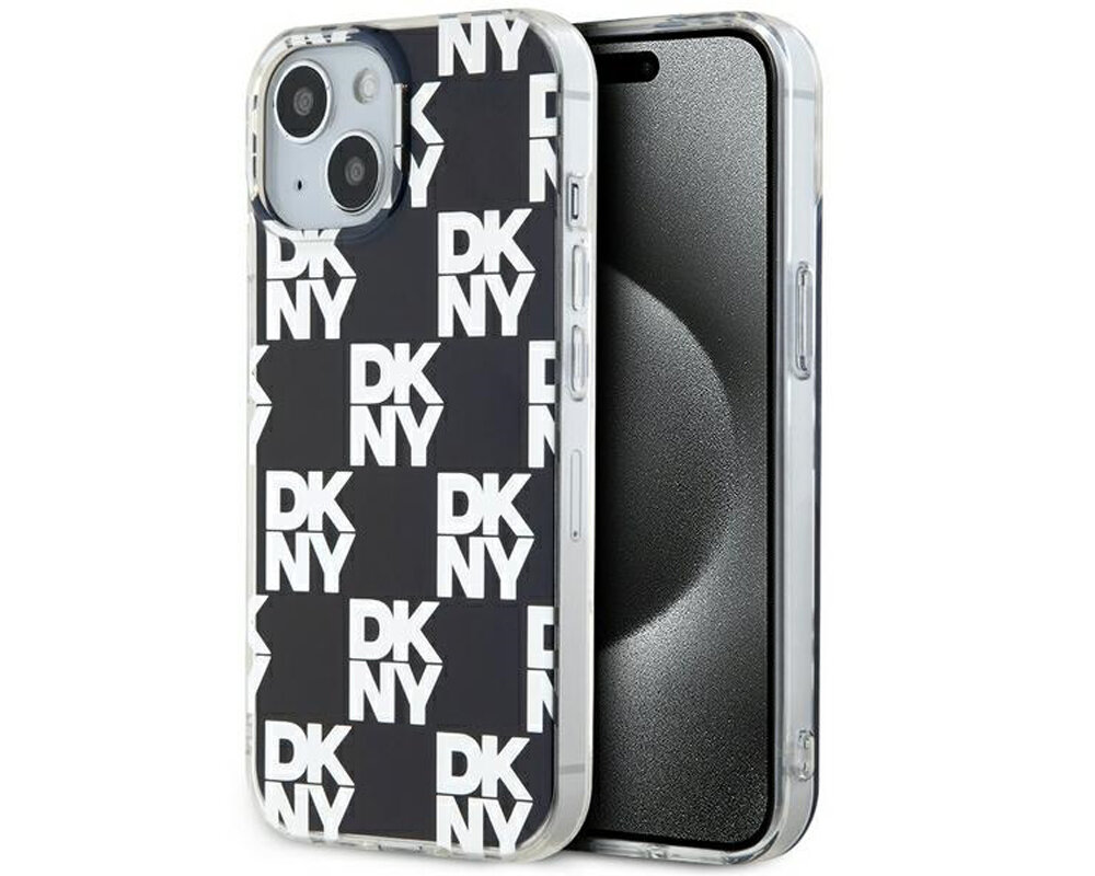 Etui DKNY IML Checkered Mono Pattern unikalny wyrazisty nowoczesny dynamiczny