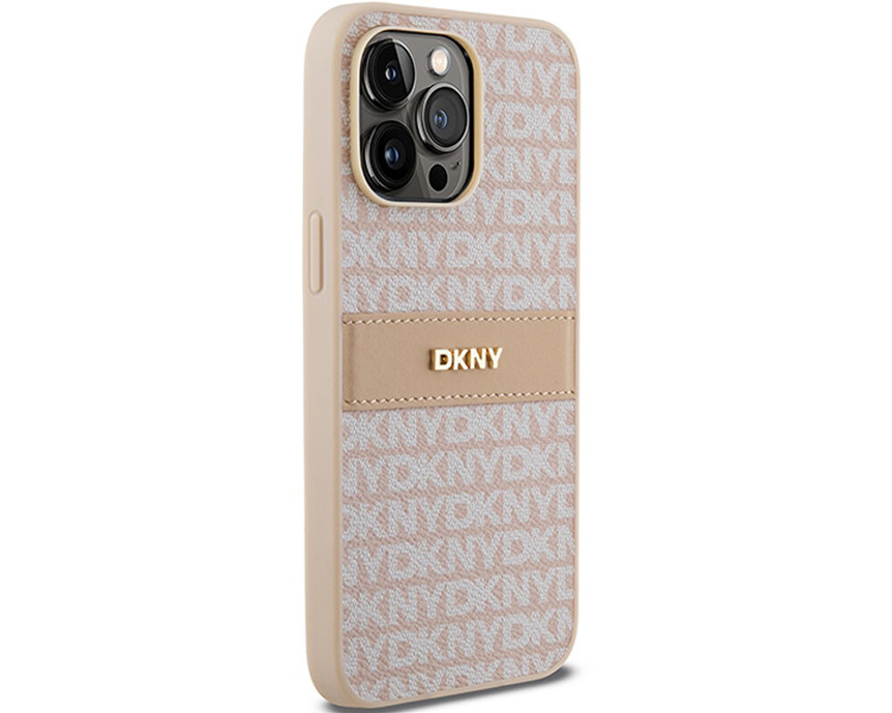 Etui DKNY Leather Mono Stripe & Metal Logo precyzyjne wymiary pelen dostep do portow amortyzuje upadki