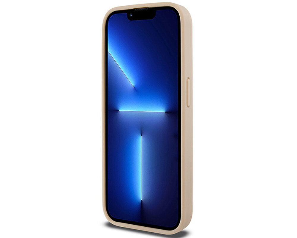 Etui DKNY Leather Checkered Mono Pattern & Printed Stripes do Apple iPhone trwale zapewnia ochrone mocne