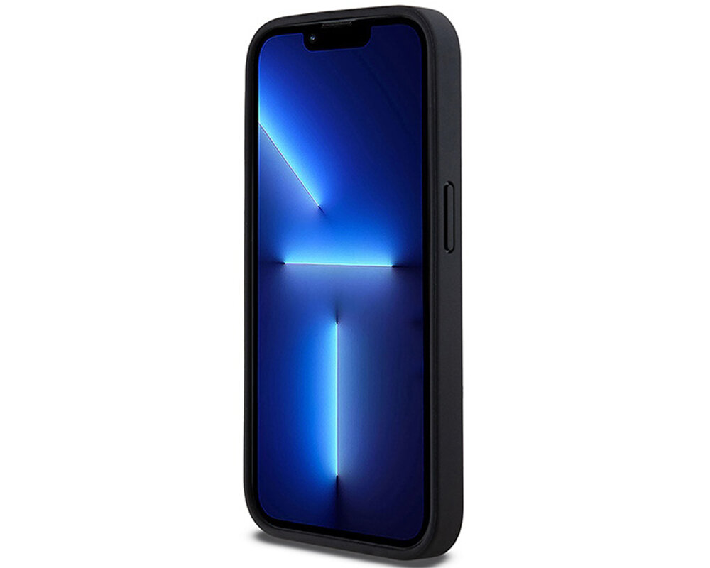 Etui DKNY Leather Mono Stripe & Metal Logo trwale solidne lekkie mocne