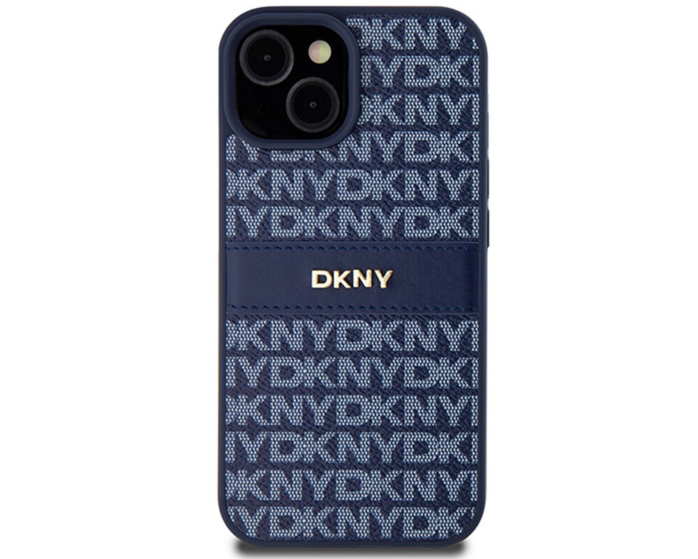 Etui DKNY Leather Mono Stripe & Metal Logo olsniewajacy idealnie przylega wyrozniajacy sie wygoda chroni