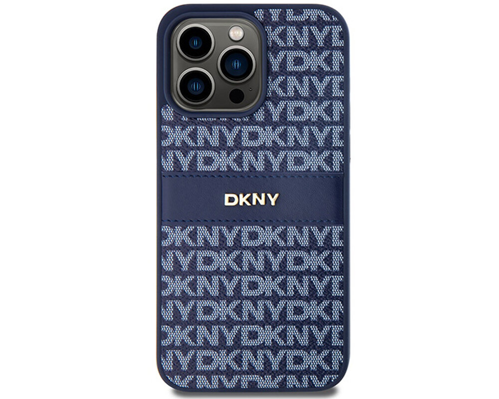 Etui DKNY Leather Mono Stripe & Metal Logo olsniewajacy idealnie przylega wyrozniajacy sie wygoda chroni