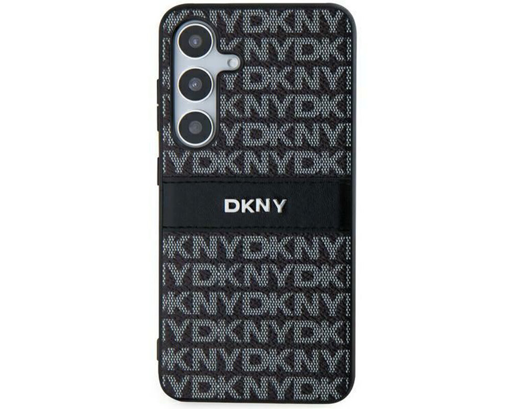 Etui DKNY Leather Mono Stripe & Metal Logo olsniewajacy idealnie przylega wyrozniajacy sie wygoda chroni