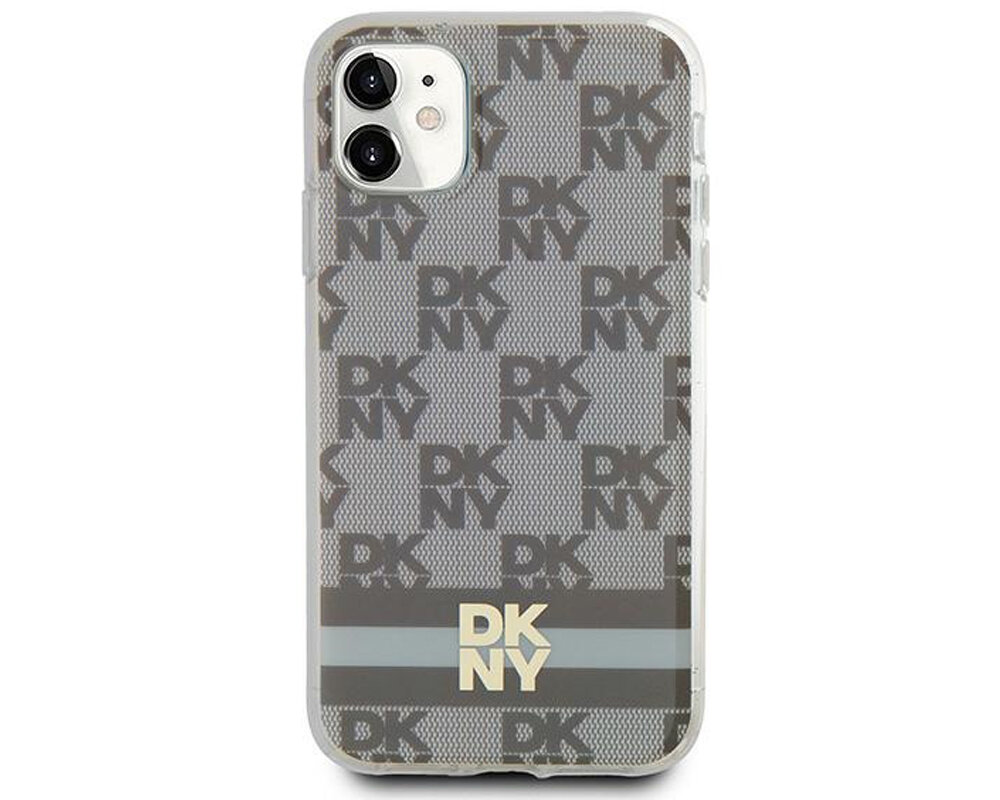 Etui DKNY IML Checkered Mono Pattern & Printed Stripes MagSafe olsniewajacy idealnie przylega wyrozniajacy sie wygoda chroni