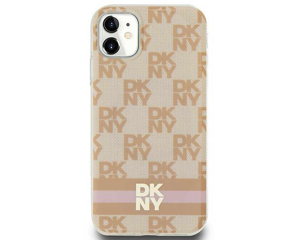 Etui DKNY IML Checkered Mono Pattern & Printed Stripes MagSafe olsniewajacy idealnie przylega wyrozniajacy sie wygoda chroni