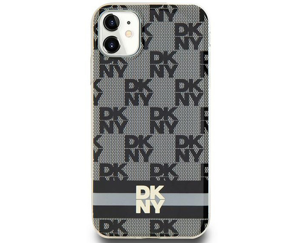 Etui DKNY Hardcase IML Checkered Mono Pattern & Printed Stripes olsniewajacy idealnie przylega wyrozniajacy sie wygoda chroni