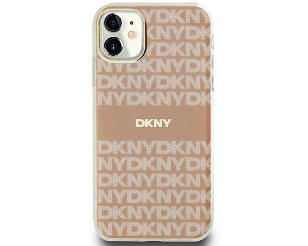 Etui DKNY IML Mono & Stripe MagSafe do Apple iPhone idealnie przylega wyrozniajacy sie wygoda chroni